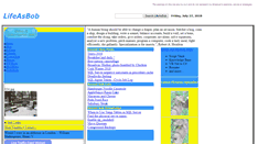 Desktop Screenshot of lifeasbob.com